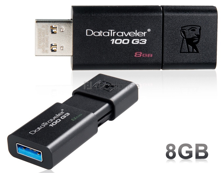 USB KINGSTON DATATRAVELER 100 G3 8GB