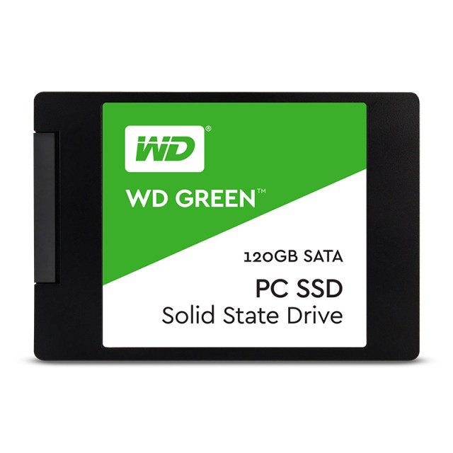 Ổ cứng tinh thể rắn SSD Western WDS120G1G0A 120GB/Sata3 - xanh